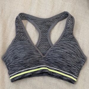PINK Victoria's Secret Gray Sports Bra